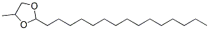 4-Methyl-2-pentadecyl-1,3-dioxolaneStructure,54950-56-0Structure 4-Methyl-2-pentadecyl-1,3-dioxolane Structure,54950-56-0Structure