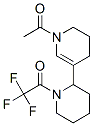1-乙?；?1,2,3,4-四氫-5-[1-(三氟乙?；?-2-哌啶基]吡啶結構式_54966-10-8結構式