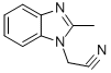 1H-benzimidazole-1-acetonitrile,2-methyl-(9ci)Structure,54980-87-9Structure 1H-benzimidazole-1-acetonitrile,2-methyl-(9ci) Structure,54980-87-9Structure