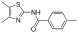 (9ci)-n-(4,5-二甲基-2-噻唑)-4-甲基-甲酰胺結(jié)構(gòu)式_550352-29-9結(jié)構(gòu)式