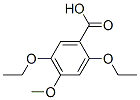 2,5-Diethoxy-4-methoxybenzoic acidStructure,55134-04-8Structure 2,5-Diethoxy-4-methoxybenzoic acid Structure,55134-04-8Structure