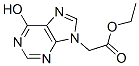 Ethyl (6-hydroxy-9h-purin-9-yl)acetateStructure,55175-33-2Structure Ethyl (6-hydroxy-9h-purin-9-yl)acetate Structure,55175-33-2Structure