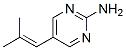 (9ci)-5-(2-甲基-1-丙烯基)-2-嘧啶胺結構式_55179-65-2結構式