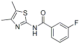 (9ci)-n-(4,5-二甲基-2-噻唑)-3-氟-甲酰胺結(jié)構(gòu)式_551903-11-8結(jié)構(gòu)式