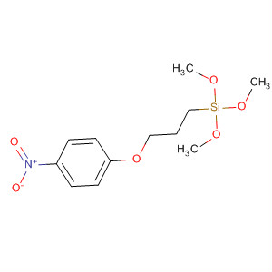 Trimethoxy(3-(4-nitrophenoxy)propyl)silaneStructure,55339-45-2Structure Trimethoxy(3-(4-nitrophenoxy)propyl)silane Structure,55339-45-2Structure