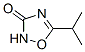 5-(1-Methylethyl)-1,2,4-oxadiazol-3(2h)-oneStructure,55375-87-6Structure 5-(1-Methylethyl)-1,2,4-oxadiazol-3(2h)-one Structure,55375-87-6Structure