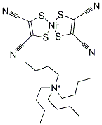 Tetra-n-butylammonium bis(maleonitriledithiolato) nickel(III) complexStructure,55401-12-2Structure Tetra-n-butylammonium bis(maleonitriledithiolato) nickel(III) complex Structure,55401-12-2Structure
