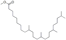 Methyl 10,14,18,22-tetramethyltricosanoateStructure,55429-72-6Structure Methyl 10,14,18,22-tetramethyltricosanoate Structure,55429-72-6Structure
