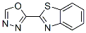 Benzothiazole,2-(1,3,4-oxadiazol-2-yl)-(9ci)Structure,55439-42-4Structure Benzothiazole,2-(1,3,4-oxadiazol-2-yl)-(9ci) Structure,55439-42-4Structure
