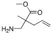 4-Pentenoic acid,2-(aminomethyl)-2-methyl-,methyl esterStructure,554451-18-2Structure 4-Pentenoic acid,2-(aminomethyl)-2-methyl-,methyl ester Structure,554451-18-2Structure