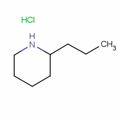 2-丙基哌啶鹽酸鹽結(jié)構(gòu)式_555-92-0結(jié)構(gòu)式
