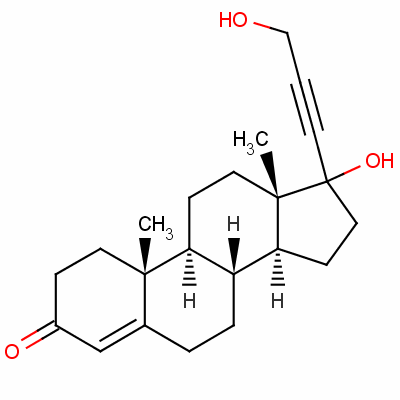 17Beta-hydroxy-17-(3-hydroxy-1-propynyl)androst-4-ene-3-oneStructure,55542-26-2Structure 17Beta-hydroxy-17-(3-hydroxy-1-propynyl)androst-4-ene-3-one Structure,55542-26-2Structure