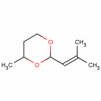4-Methyl-2-(2-methyl-1-propenyl)-1,3-dioxaneStructure,55546-11-7Structure 4-Methyl-2-(2-methyl-1-propenyl)-1,3-dioxane Structure,55546-11-7Structure