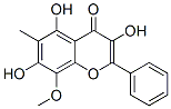 3,5,7-Trihydroxy-8-methoxy-6-methyl-2-phenyl-4h-1-benzopyran-4-oneStructure,55601-60-0Structure 3,5,7-Trihydroxy-8-methoxy-6-methyl-2-phenyl-4h-1-benzopyran-4-one Structure,55601-60-0Structure