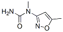 Urea, n-methyl-n-(5-methyl-3-isoxazolyl)- (9ci)Structure,55807-48-2Structure Urea, n-methyl-n-(5-methyl-3-isoxazolyl)- (9ci) Structure,55807-48-2Structure