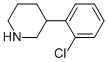 3-(2-Chlorophenyl)piperidineStructure,55989-11-2Structure 3-(2-Chlorophenyl)piperidine Structure,55989-11-2Structure