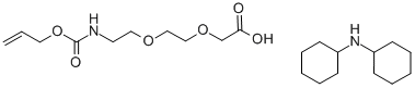 Alloc-8-amino-3,6-dioxaoctanoic acid dicyclohexylammonium saltStructure,560088-74-6Structure Alloc-8-amino-3,6-dioxaoctanoic acid dicyclohexylammonium salt Structure,560088-74-6Structure