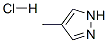 4-甲基吡唑鹽酸鹽結(jié)構(gòu)式_56010-88-9結(jié)構(gòu)式