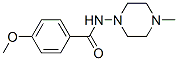Benzamide, 4-methoxy-n-(4-methyl-1-piperazinyl)-(9ci)Structure,560100-55-2Structure Benzamide, 4-methoxy-n-(4-methyl-1-piperazinyl)-(9ci) Structure,560100-55-2Structure