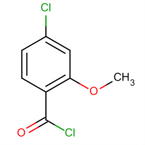 2-甲氧基-4-氯苯甲酰氯結構式_5607-64-7結構式