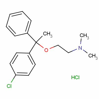 Chlorphenoxamine hydrochlorideStructure,562-09-4Structure Chlorphenoxamine hydrochloride Structure,562-09-4Structure