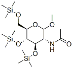 Methyl 2-(acetylamino)-3-o,4-o,6-o-tris(trimethylsilyl)-2-deoxy-d-glucopyranosideStructure,56272-06-1Structure Methyl 2-(acetylamino)-3-o,4-o,6-o-tris(trimethylsilyl)-2-deoxy-d-glucopyranoside Structure,56272-06-1Structure
