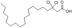 2,2-Dichlorooctadecanoic acidStructure,56279-50-6Structure 2,2-Dichlorooctadecanoic acid Structure,56279-50-6Structure