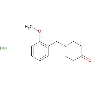 1-(2-甲氧基芐基)哌啶-4-酮結構式_562840-43-1結構式