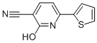 3-Cyano-2-hydroxy-6-(2-thienyl)-pyridineStructure,56304-76-8Structure 3-Cyano-2-hydroxy-6-(2-thienyl)-pyridine Structure,56304-76-8Structure