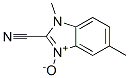 1H-benzimidazole-2-carbonitrile,1,5-dimethyl-,n-oxide(9ci) Structure,56313-95-2Structure