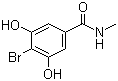 4-Bromo-3,5-dihydroxy-N-methylbenzamideStructure,56375-85-0Structure 4-Bromo-3,5-dihydroxy-N-methylbenzamide Structure,56375-85-0Structure