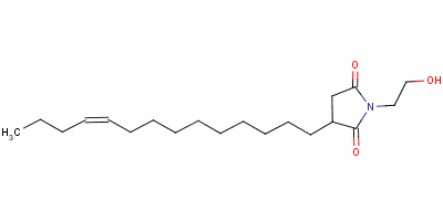 1-(2-Hydroxyethyl)-3-(tetradecenyl)pyrrolidine-2,5-dioneStructure,56418-17-8Structure 1-(2-Hydroxyethyl)-3-(tetradecenyl)pyrrolidine-2,5-dione Structure,56418-17-8Structure