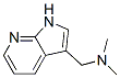 3-(Dimethylaminomethyl)-7-azaindoleStructure,5654-92-2Structure 3-(Dimethylaminomethyl)-7-azaindole Structure,5654-92-2Structure