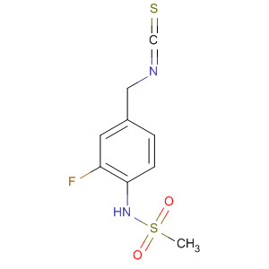 3-Fluoro-4-(methylsulfonylamino)benzyl isothiocyanateStructure,565448-37-5Structure 3-Fluoro-4-(methylsulfonylamino)benzyl isothiocyanate Structure,565448-37-5Structure