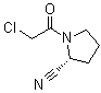 (R)-1-(2-氯乙?；?吡咯烷-2-甲腈結(jié)構(gòu)式_565452-98-4結(jié)構(gòu)式
