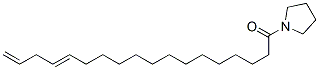 1-(1-Oxo-14,17-octadecadienyl)pyrrolidineStructure,56600-13-6Structure 1-(1-Oxo-14,17-octadecadienyl)pyrrolidine Structure,56600-13-6Structure