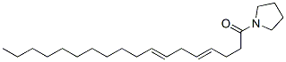 1-(1-Oxo-4,7-octadecadienyl)pyrrolidineStructure,56600-14-7Structure 1-(1-Oxo-4,7-octadecadienyl)pyrrolidine Structure,56600-14-7Structure