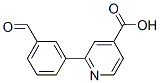 3-(4-Carboxypyridin-2-yl)benzaldehydeStructure,566198-38-7Structure 3-(4-Carboxypyridin-2-yl)benzaldehyde Structure,566198-38-7Structure