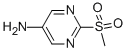 2-(甲基磺?；?嘧啶-5-胺結(jié)構(gòu)式_56621-92-2結(jié)構(gòu)式