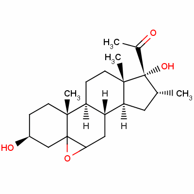 5Alpha,6alpha-epoxy-3beta,17-dihydroxy-16alpha-methylpregnan-20-oneStructure,56630-87-6Structure 5Alpha,6alpha-epoxy-3beta,17-dihydroxy-16alpha-methylpregnan-20-one Structure,56630-87-6Structure