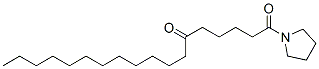 Pyrrolidine,1-(1,6-dioxooctadecyl)-Structure,56630-89-8Structure Pyrrolidine,1-(1,6-dioxooctadecyl)- Structure,56630-89-8Structure