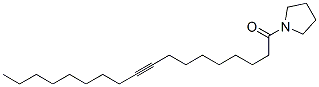 1-(1-Oxo-9-octadecynyl)pyrrolidineStructure,56630-92-3Structure 1-(1-Oxo-9-octadecynyl)pyrrolidine Structure,56630-92-3Structure