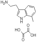 7-甲基色胺草酸鹽結(jié)構(gòu)式_56644-28-1結(jié)構(gòu)式