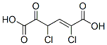 2,4-Dichloro-5-oxo-2-hexenedioic acidStructure,56771-78-9Structure 2,4-Dichloro-5-oxo-2-hexenedioic acid Structure,56771-78-9Structure