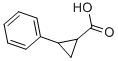 2-苯基環(huán)丙烷羧酸結(jié)構(gòu)式_5685-38-1結(jié)構(gòu)式