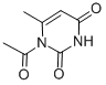 2,4(1H,3H)-pyrimidinedione,1-acetyl-6-methyl-Structure,568551-00-8Structure 2,4(1H,3H)-pyrimidinedione,1-acetyl-6-methyl- Structure,568551-00-8Structure