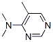 (9ci)-n,n,5-三甲基-4-嘧啶胺結(jié)構(gòu)式_56864-93-8結(jié)構(gòu)式