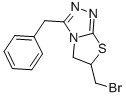 3-芐基-6-溴甲基-5,6-二氫-噻唑并[2,3-c][1,2,4]噻唑結(jié)構(gòu)式_56929-58-9結(jié)構(gòu)式