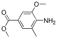 Benzoic acid,4-amino-3-methoxy-5-methyl-,methyl ester (9ci)Structure,569344-34-9Structure Benzoic acid,4-amino-3-methoxy-5-methyl-,methyl ester (9ci) Structure,569344-34-9Structure