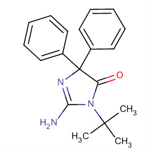 2-氨基-3-(1,1-二甲基乙基)-3,5-二氫-5,5-二苯基-4H-咪唑-4-酮結(jié)構(gòu)式_56954-65-5結(jié)構(gòu)式